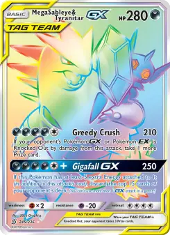 Mega Sableye & Tyranitar GX